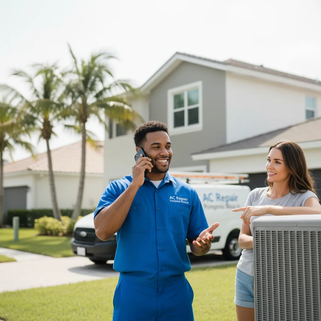 AC Repair Pompano Beach customer support in Munhall